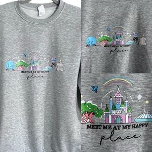 EUC Disney Vacation Sweatshirt in Gray size XXL